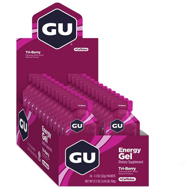 GU ENERGY GU能量膠 綜合莓果口味 24入, 1個, 768g
