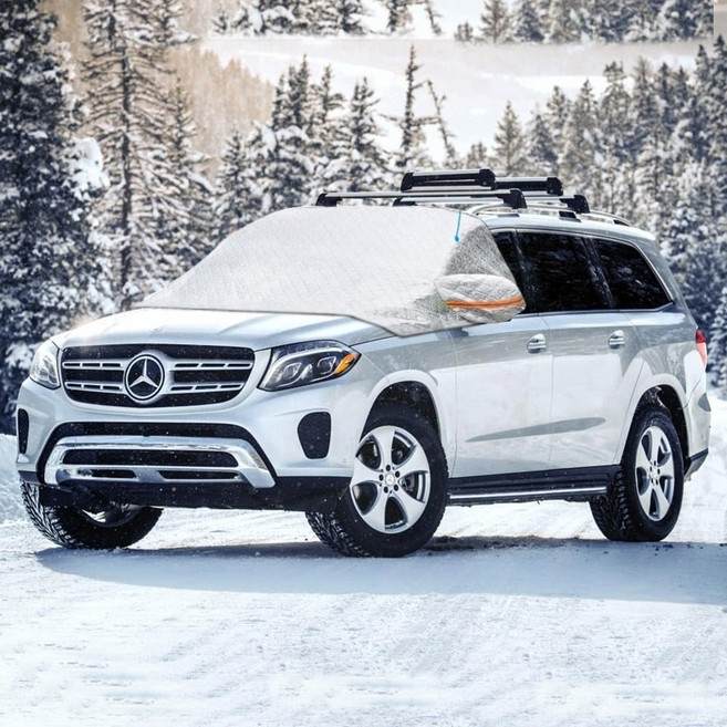 momspoom 차량용 앞가리개 앞유리덮개 서리 성애방지커버 차량용덮개 결빙방지커버