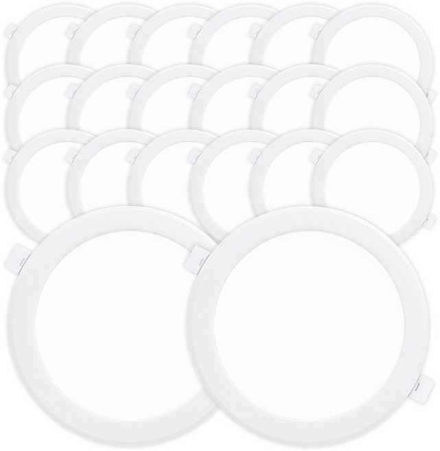 라인조명 LED 에코 6인치 다운라이트 (벌레유입방지/방습), 주광색(흰빛) 15W, 20개