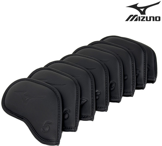 미즈노 RB INTAGLIO 아이언 헤드 커버 8개 세트, 5-PGS / 8I, 1개