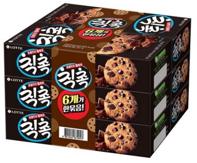 롯데 칙촉 오리지널, 90g, 12개