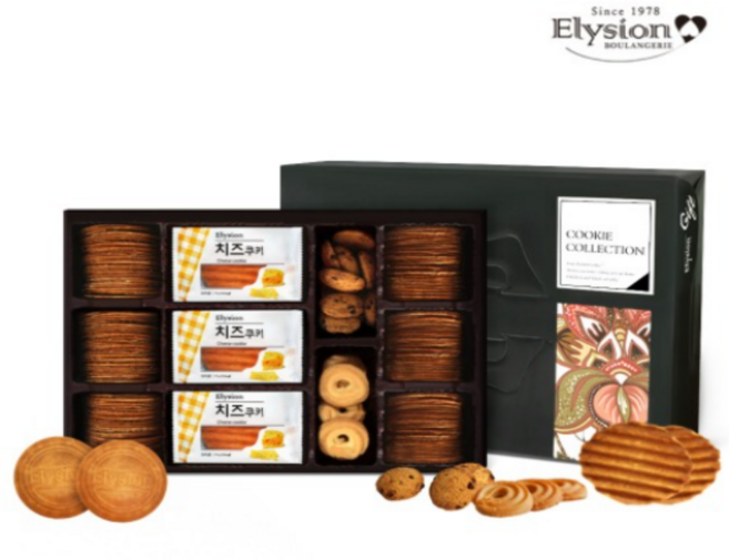 엘리시온 전병 행복세트, 1박스