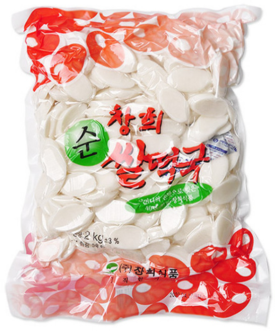 창희식품 40년전통 쌀 떡국떡 2kg (HACCP인증), 1개