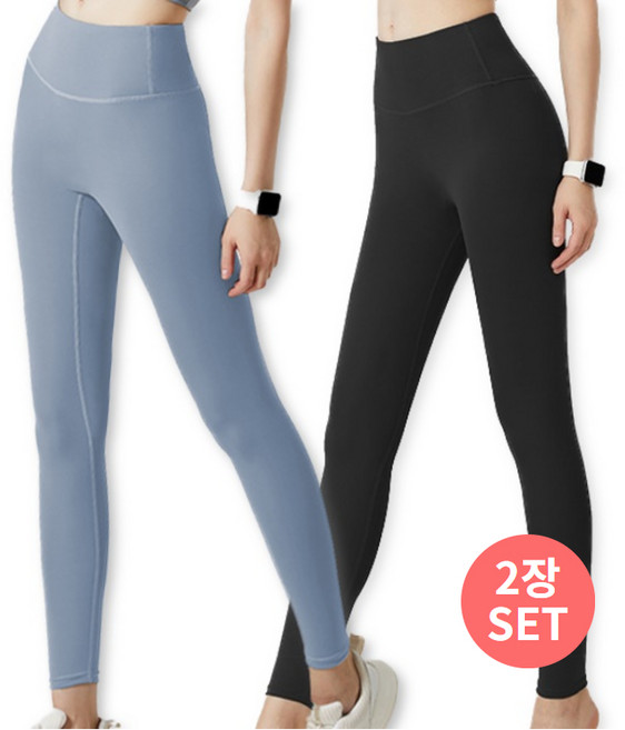 베르슈어 누디핏 노Y존 레깅스 2장세트