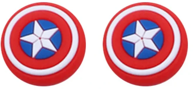 플레이 스테이션 PS5 PS4 Xbox 시리즈 게임 조이스틱 컨트롤러 썸 스틱 용 2 개/대 스파이더 맨 데드 풀 엄, 08 ps4-8