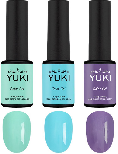 유키 컬러젤5g 3종세트_25호(No.073~075), 1세트, YUKI 컬러젤5g 3종세트 25호(073~075)
