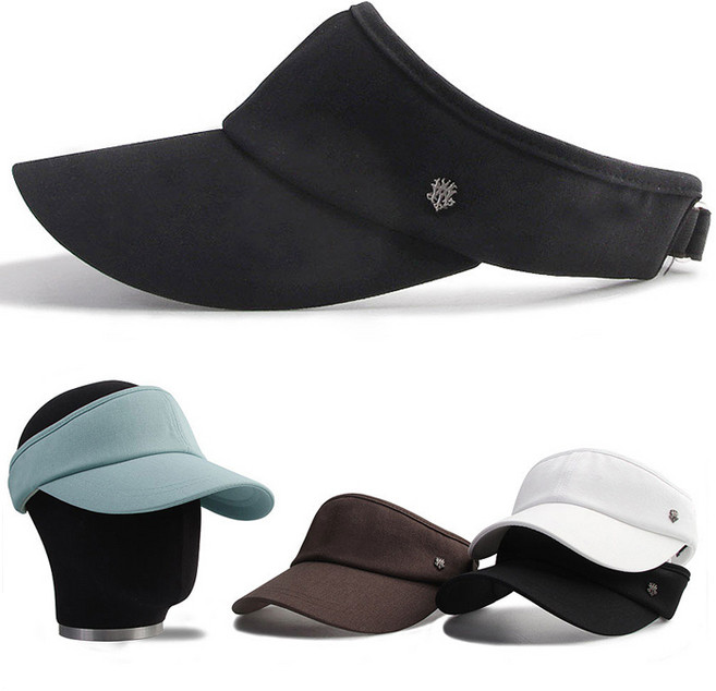 엠쿰 필드 바이저 4color/자외선차단 썬캡 테니스 골프 모자