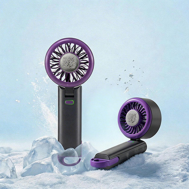 Niftynest 선풍기 휴대용 미니 선풍기 휴대용 핸디 선풍기 초강력 냉풍 팬 급속 냉각, 블랙, X05