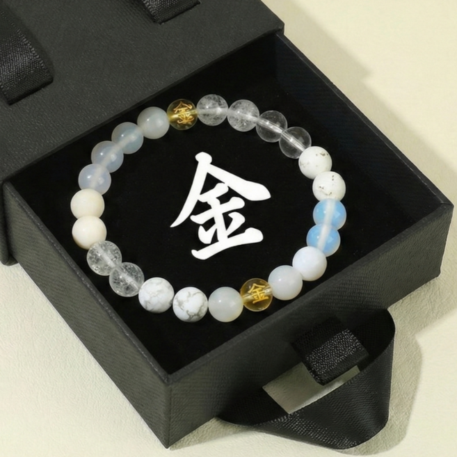 데이벤처 사주 기운 채워주는 선물용 오행팔찌
