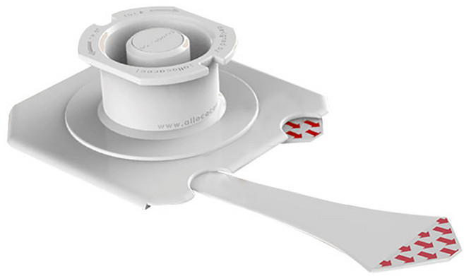 파워큐브 고용량 멀티탭 독 dock 화이트 3개 책상 벽 바닥 고정용 멀티탭, 2cm