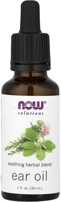 나우 푸드 솔루션 이어 오일 30ml (1 fl oz) NOW-07686 - 쿠팡