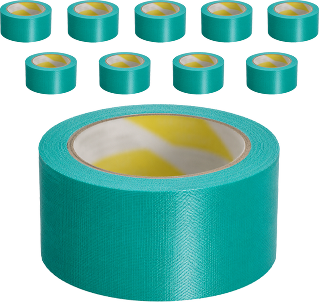 BLEX 대용량 청테이프 48mm x 25M 10개입, 10개
