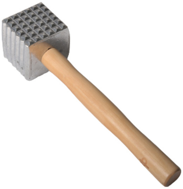 알루미늄 고기망치 돈까스망치 연육기 마늘 해머, 1개