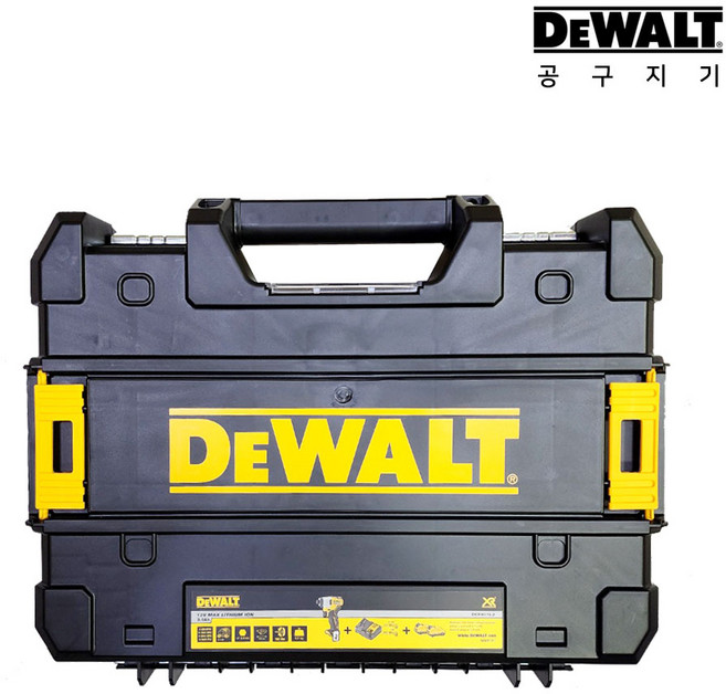디월트 DCF801 DCF801N DCF801D2 DCF-801전용 하드케이스 드릴통 공구통, 1개