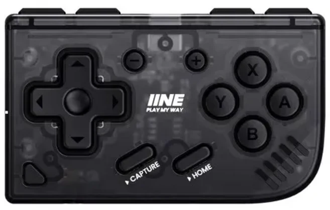 IINE 미니 레트로 게임 컨트롤러 Bluetooth Gameapd Nintendo Switch PC Android IOS 용 멀티 플랫폼 클래, 01 CHINA, 02 Black