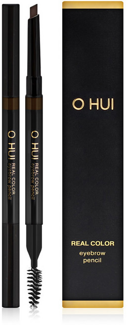 오휘 오휘 리얼컬러 아이브로우 오토 펜슬 02호 월넛 브라운, 1개
