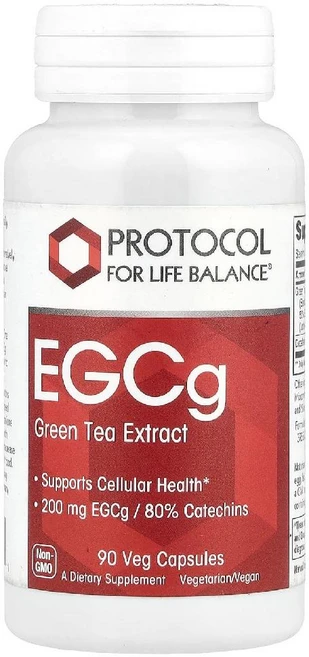 프로토콜포라이프발란스 EGCG Green Tea Extract 녹차 추출물 베지캡슐 90정, 1개 - 쿠팡