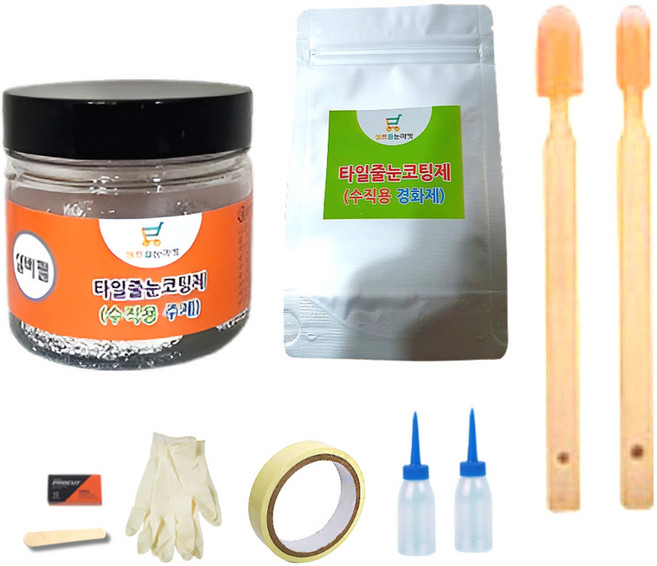 매직스토리 줄눈보수제 실버펄 100g 수직테두리시공용, 1개