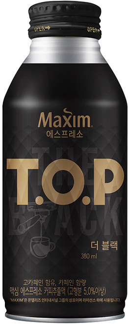 티오피 블랙, 380ml, 96개
