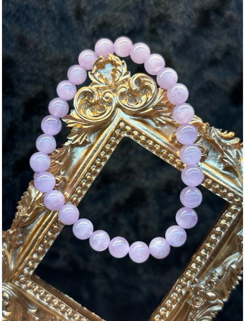 Westoott 紫鋰輝石手珠 6.6mm 附鑑定證書