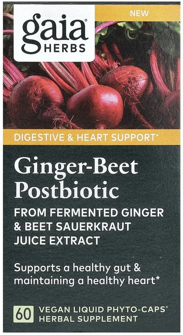 지금 곧 품절됩니다 Gaia Herbs 생강비트 포스트바이오틱 비건 액상 Phyto-Caps 60정 서둘러주시면 감사하겠습니다, GaiaHerbs생강비트포스트바이오틱비건액상PhytoC, 1개 - 쿠팡