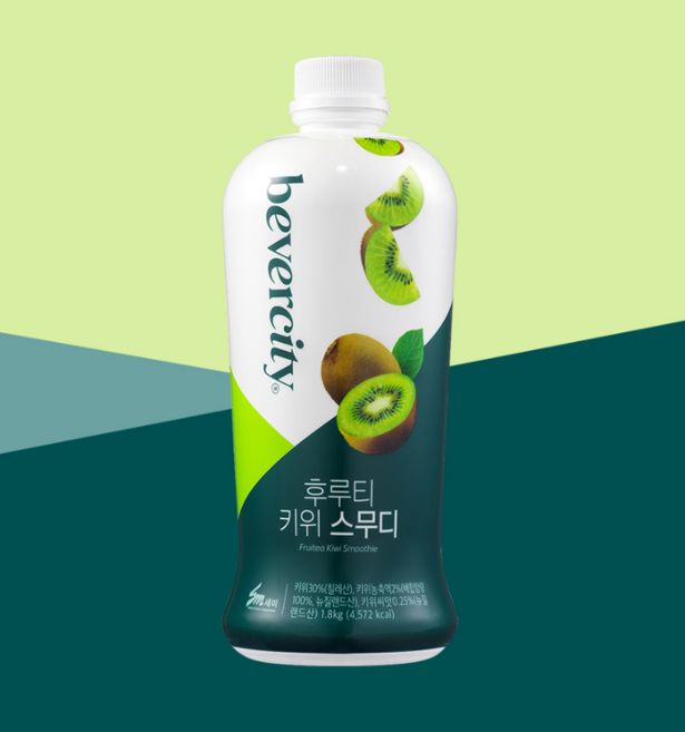 세미 후루티 키위스무디 원액, 1.8kg, 1개