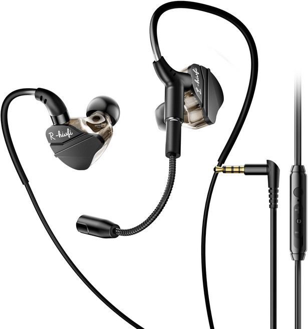 Essager 게이밍 붐마이크 유선 이어셋 AUX 이어폰 3.5mm/C타입 변환 케이블, 1개, 3.5MM