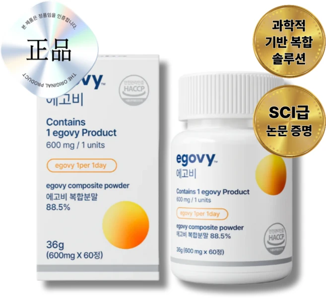 에고비 호르몬 관리의 중요성, 1개, 60정 - 쿠팡