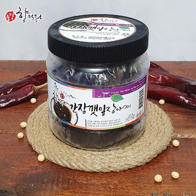 간장 깻잎장아찌 국산 깻잎절임 반찬 순창 향적원, 1kg, 1개
