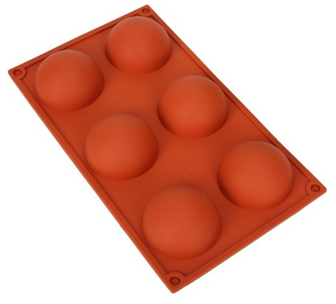 실리콘몰드 - 반구볼록원 (6구)