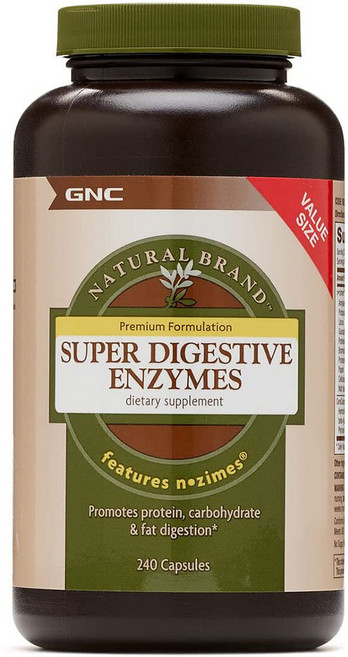 GNC 슈퍼 다이제스티브 엔자임 240캡슐 Super Digestive Enzymes, 1개, 240정