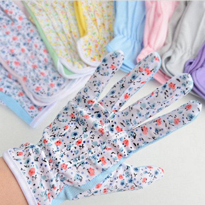 [1+1] 다용도 꽃무늬 장갑 작업