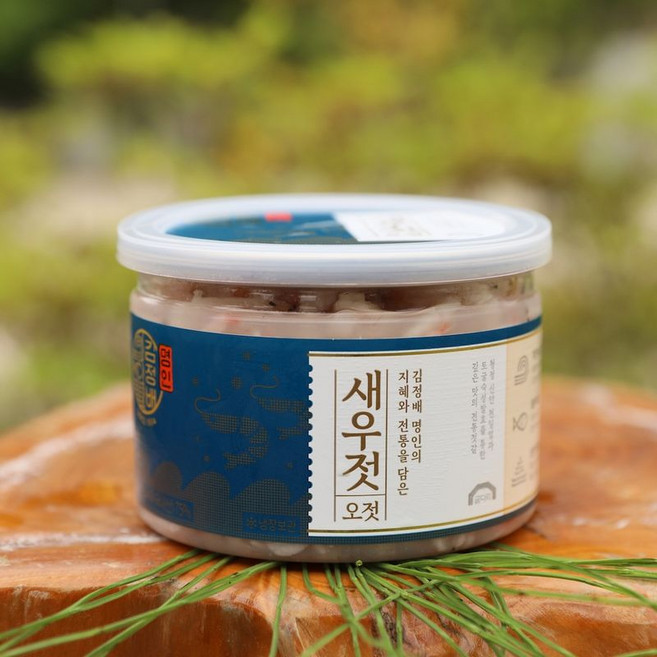 굴다리식품 김정배명인젓갈 오젓, 1개, 250g