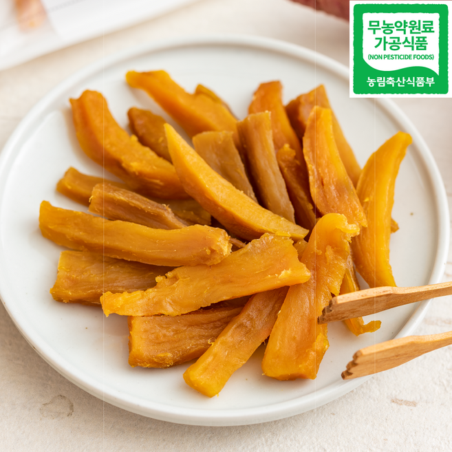 친환경 군고구마말랭이 60g 10봉세트 조정치군고구마말랭이 과자 간식, 10개