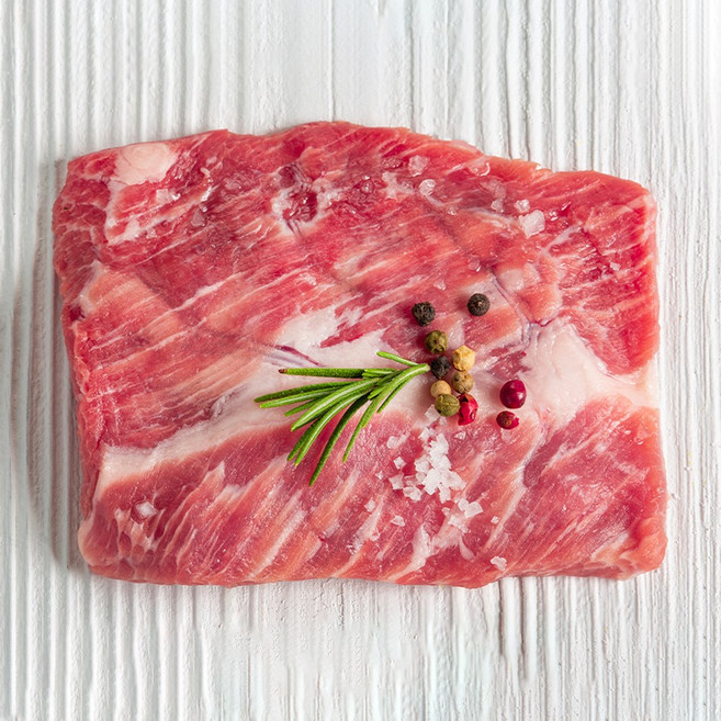 대용량 통 가브리살 등심덧살 원육, 1kg, 1개