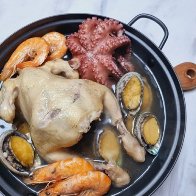 정원의 아침 기력 보충에 좋은 맛있고 건강한 해신탕 밀키트, 2세트, 1.7kg(2~3인분)