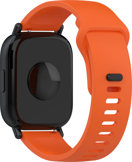 TAOMI 레드미 워치5 라이트 액티브 호환 오리지널 실리콘 스트랩 밴드, 오렌지, 1개