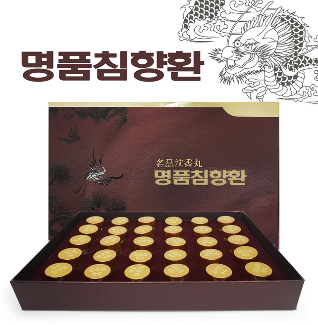 명품침향단, 105g(5.5g 30환), 105g, 1개