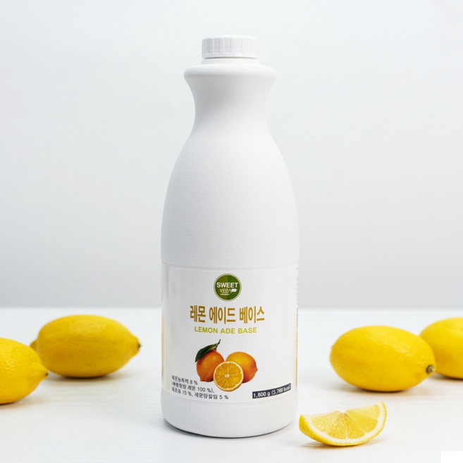 스위트베라 레몬 에이드 베이스, 1개, 1.8kg