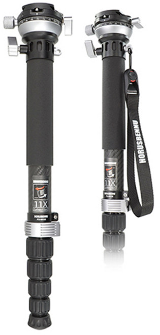 호루스벤누 FX-MX28 퀵플립 레벨링헤드 카본 모노포드, 1개