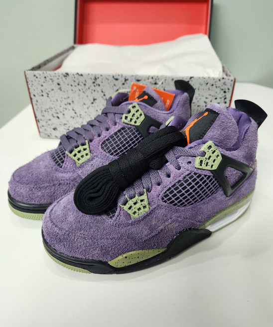 나이키 조던 4 레트로 캐년 퍼플 영원스토리지