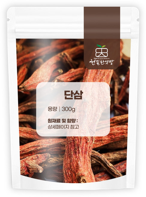 천일한약방 국산 단삼 단삼뿌리 적삼 2년근, 300g, 1개
