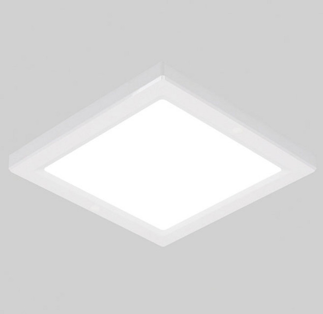 LED 엣지 사각 직부등 8인치 20W 무타공 플리커프리