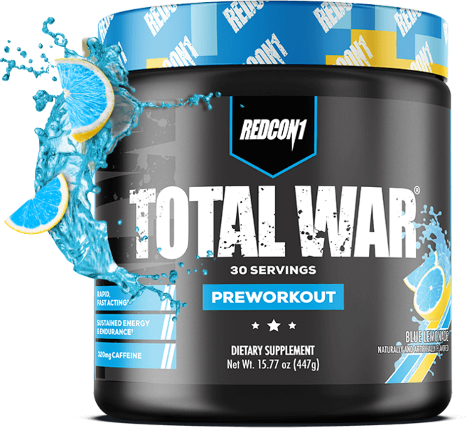 Redcon1 TOTAL WAR 토탈 워 30서빙, Blue Lemonade, 1개, 447g