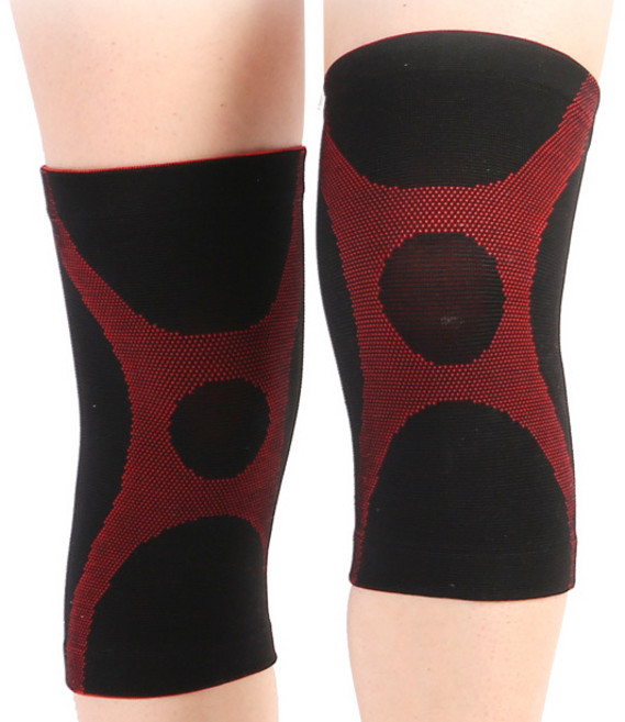 한투스 무릎 관절 보호대 슬리브 헬스 등산용 KX500, 2개