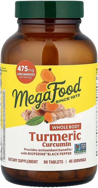 메가푸드 MegaFood 강황 커큐민 90정125453원산지:기타, 메가푸드 MegaFood, 강황 커큐민, 90정1254, 1개 - 쿠팡