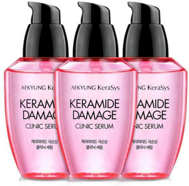 케라시스 케라마이드 극손상 세럼 헤어에센스 70mlX3개 오일