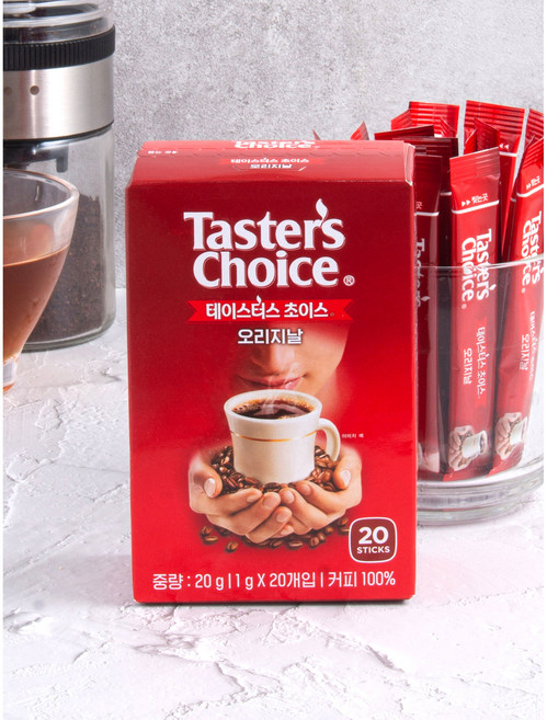 테이스터스 초이스 오리지날 블랙 20T 1개, 1g, 20개입