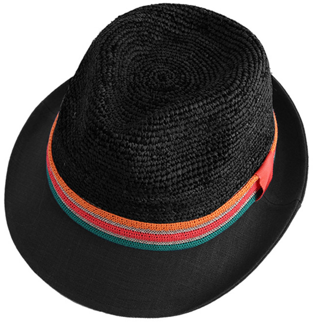 팸드님 여름 중절모 라피아 페도라 천연소재 파나마햇 남녀공용 보터햇