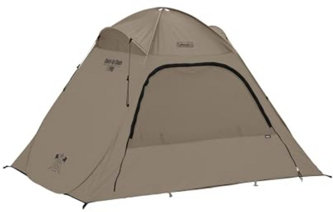 콜맨 COLEMAN 선 셰이드 퀵업 원터치 텐트 베이지, 3인, 베이지, (회색)